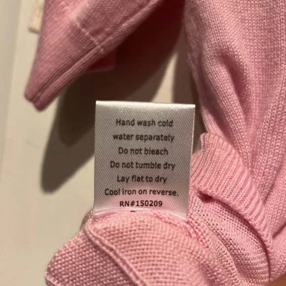 NWT La Ligne Pink and Orange Striped Sweater - Picture 8 of 8